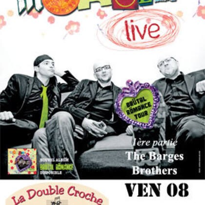 MÖRGLBL Trio + The BARGES BROTHERS en 1ère partie (Heavy Rock)