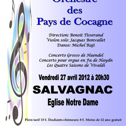 concert de l'orchestre du pays de cocagne de lavaur