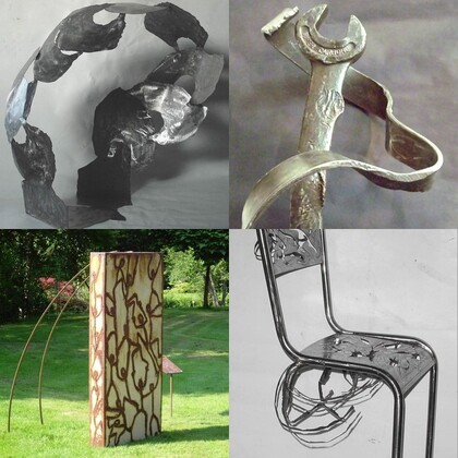 Patrick PENVERN - Artiste plasticien - Sculptures et mobilier métal