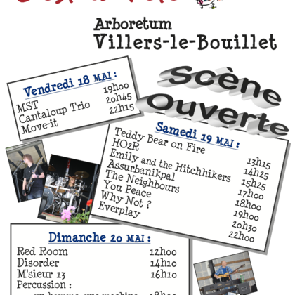 La scène ouverte de C'est la Fête