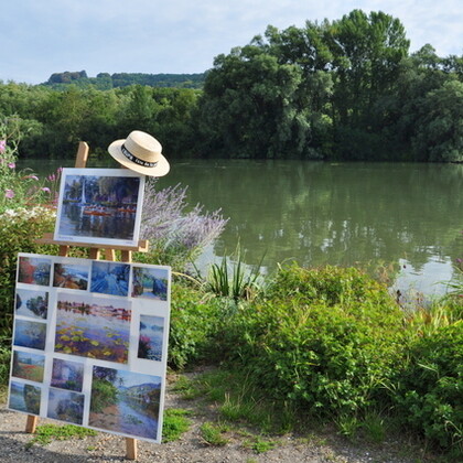 fête de la peinture à Poses