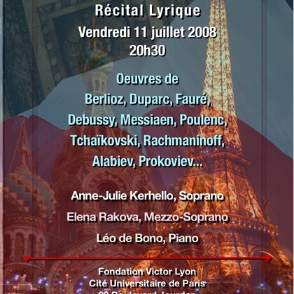 Recital Lyrique