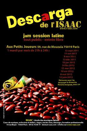 Descarga de l'ISAAC - jam session latine