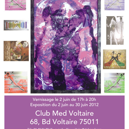 exposition arnaud pestel au club med paris voltaire