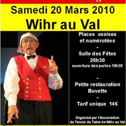 Gérard l'Alsacien en spectacle