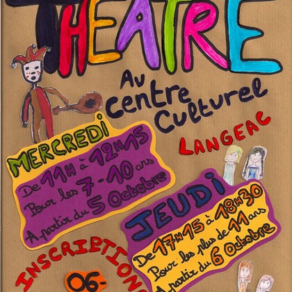 Ateliers Théâtre jeunes