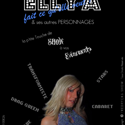 fredrycks alias ellya transformiste/drag-queen