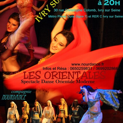 Les Orientales, Spectcacle de Danse Orientale Moderne à Ivry sur Seine