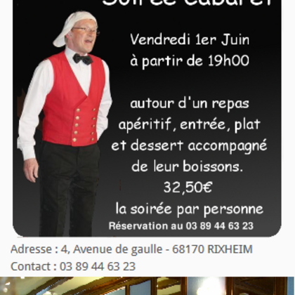 soirée cabaret