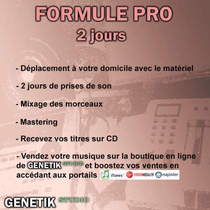 Genetik Studio - Studio d'enregistrement à domicile