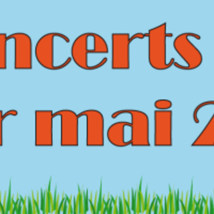 Cherche groupe pour organiser concerts 1er mai