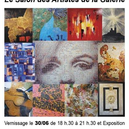 Le salon des artistes de la galerie