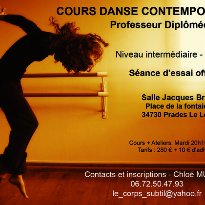 Cours Danse Contemporaine
