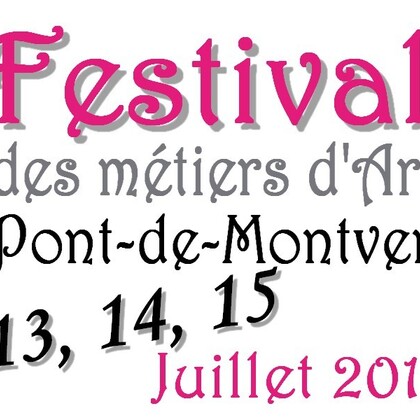 Festival des Métiers d’Art à Pont-de-Montvert : 13, 14, 15 juillet 2012