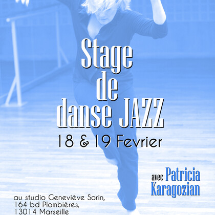 stage de danse jazz avec Patricia Greenwood-Karagozian