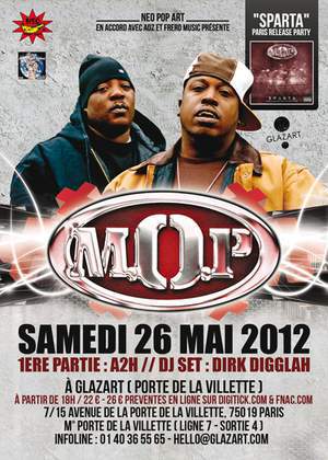 M.O.P en concert à GLAZART