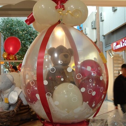  POUR TOUS VOS EVENEMENTS :  CADEAUX  EMBALLES  DANS DES BALLONS