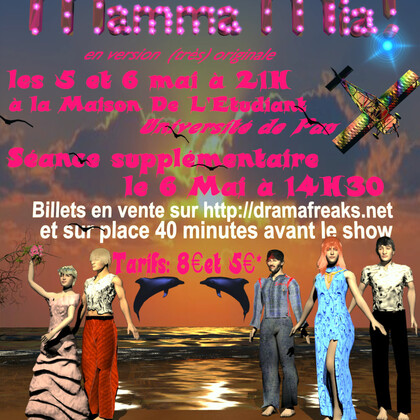 Les Dramafreaks présentent la comédie musicale Mamma Mia!