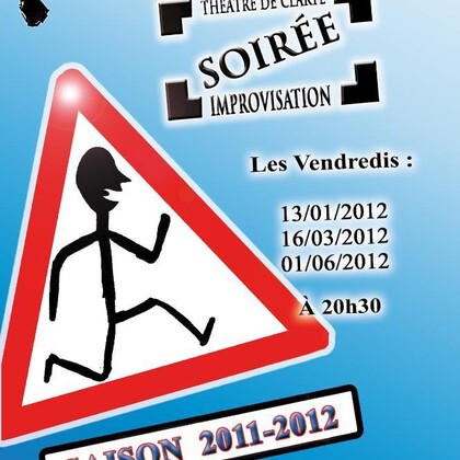 Soirée Impro au Théâtre de la Clarté