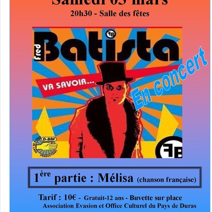Un hiver musical -Fred Batista en concert