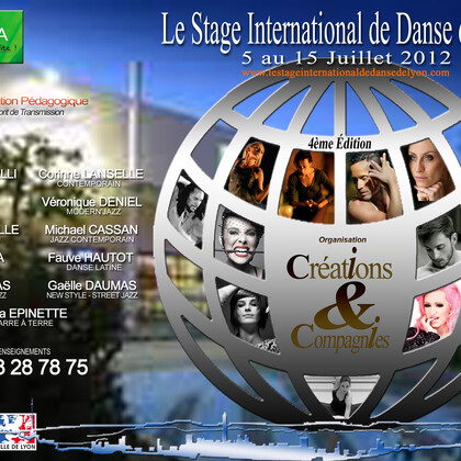 4ème Édition du Stage International de Danse de Lyon du 5 au 15 juillet 2012