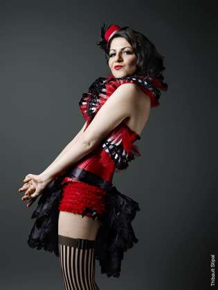 Valentina del Pearls, effeuilleuse / danseuse burlesque