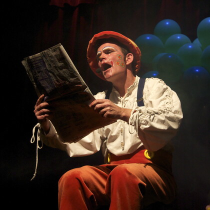 spectacle clown Nico-Choco jeune public