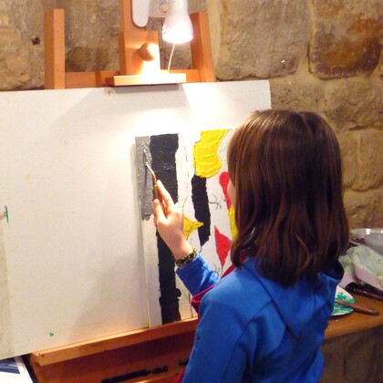 Atelier cours de peinture pour les enfants