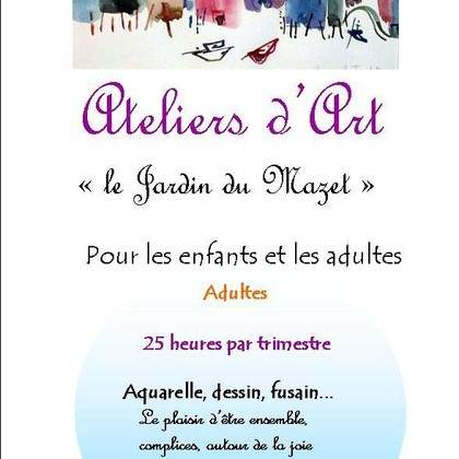 Les cours d'art "l'atelier du Jardin"