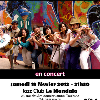 Banda de pifanos de Tolosa en concert