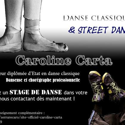 Stage de danse classique et hip hop - Professeur Diplômée d'Etat en danse classique