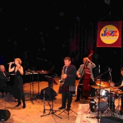 Prezbook et Anne. Quartet jazz swing et chanteuse 