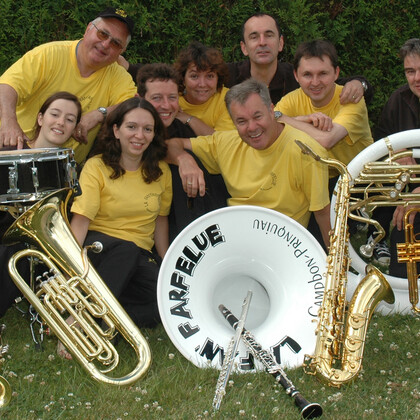 Groupe harmonie/fanfare musique de rue. animations d'apéros / vin d'honneur / brocantes / anniversaires / inaugurations