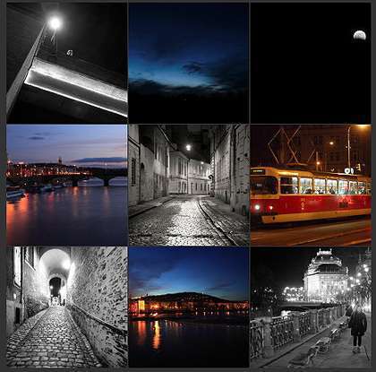 Balade photos de nuit à Angers