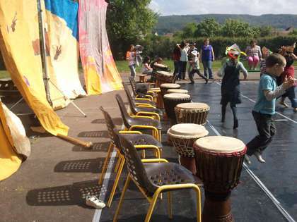 Cours de percussions arficaines pour enfants