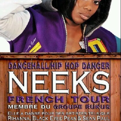 Stage DANCEHALL avec Neeks (Toronto/Canada) à Marseille