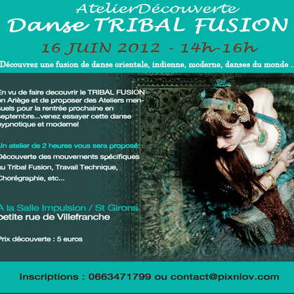 Atelier découverte TRIBAL FUSION