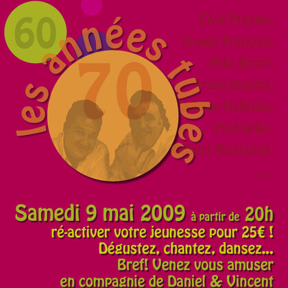 Les annees tubes avec " daniel & vincent " 