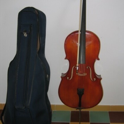 Violoncelle d'étude 3/4 + archet + housse