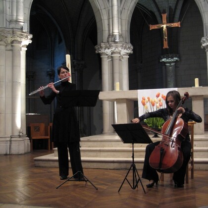 The Flute Project... Concert de Flûte Traversière, Violon, Violoncelle et Harpe