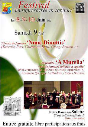 Nunc Dimittis - 15 voix de femmes 