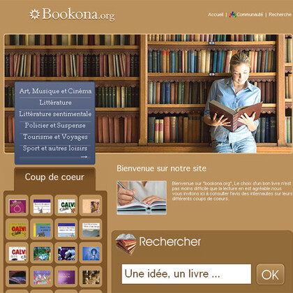 Bookona, avis et critiques littéraires