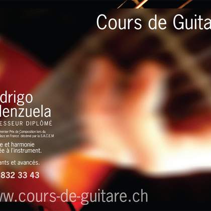 cours de guitare à Lausanne