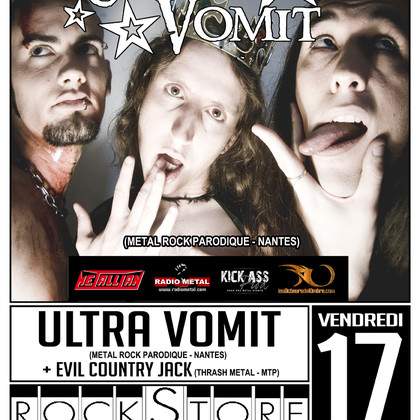 ULTRA VOMIT + EVIL COUNTRY JACK