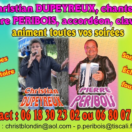 CHANTEUR+ACCORDEONISTE