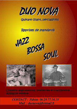 DUO NOVA - Reprises de Standards Jazz,Bossa et Soul