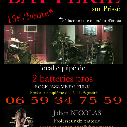 École de batterie DW/PDP
