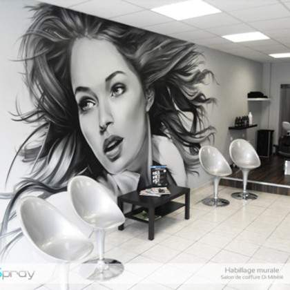 Artiste peintre décorateur trompe l'oeil graffiti RealSpray
