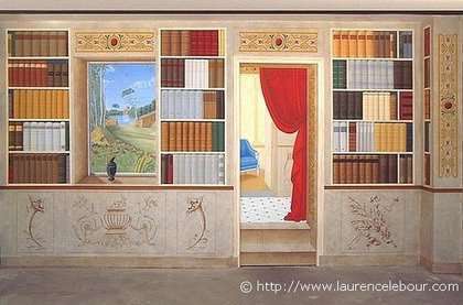Laurence Le Bour, fresques, trompe l'oeil