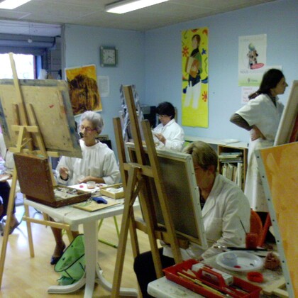 Cours d'arts plastiques - huile, acrylique, aquarelle ...